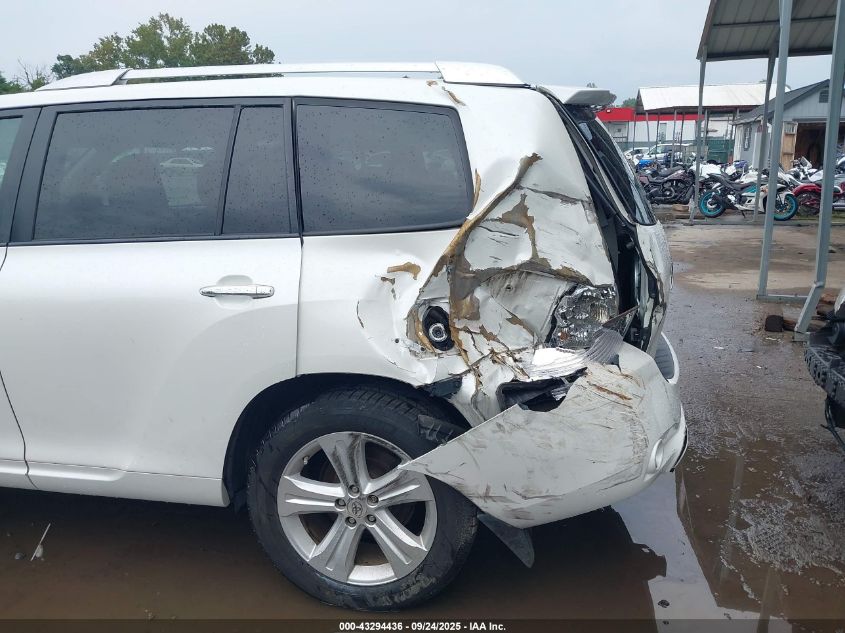 2010 Toyota Highlander Limited V6 VIN: 5TDDK3EH9AS022122 Lot: 43294436
