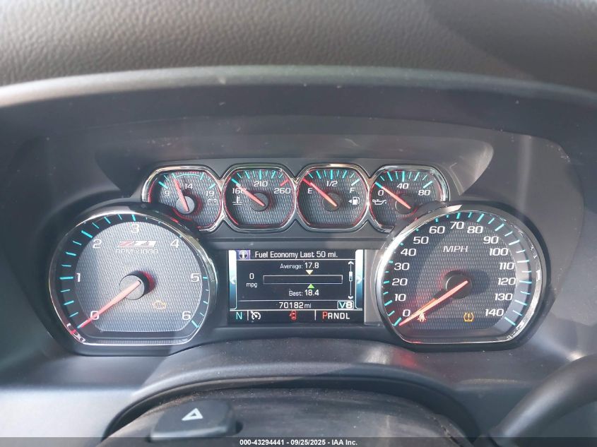 2018 Chevrolet Silverado 1500 2Lt VIN: 3GCUKREC6JG157211 Lot: 43294441