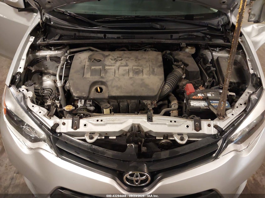 2015 Toyota Corolla Le VIN: 2T1BURHE7FC473555 Lot: 43294448