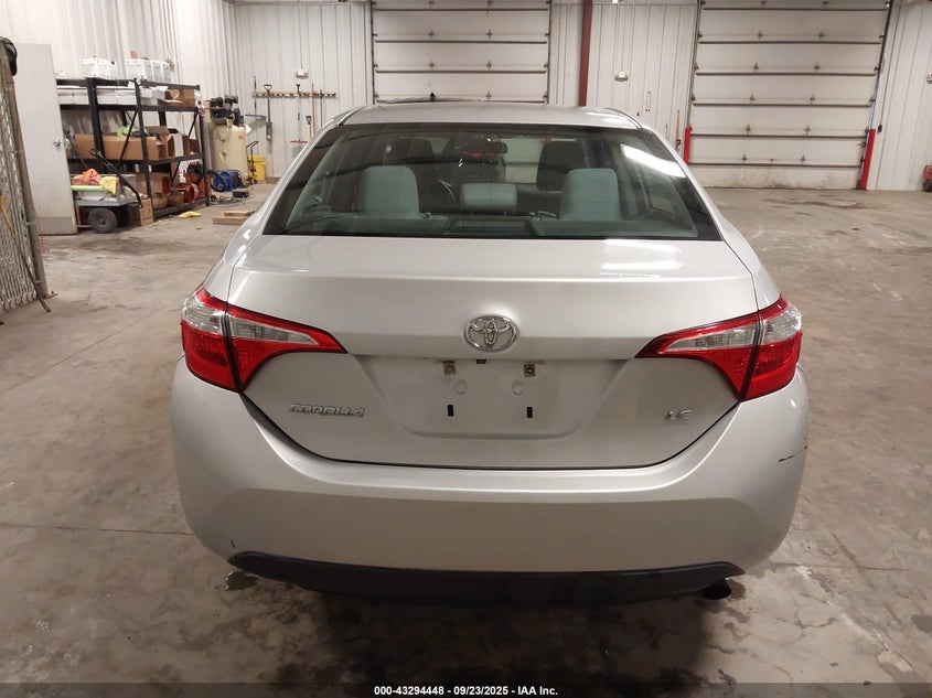 2015 Toyota Corolla Le VIN: 2T1BURHE7FC473555 Lot: 43294448