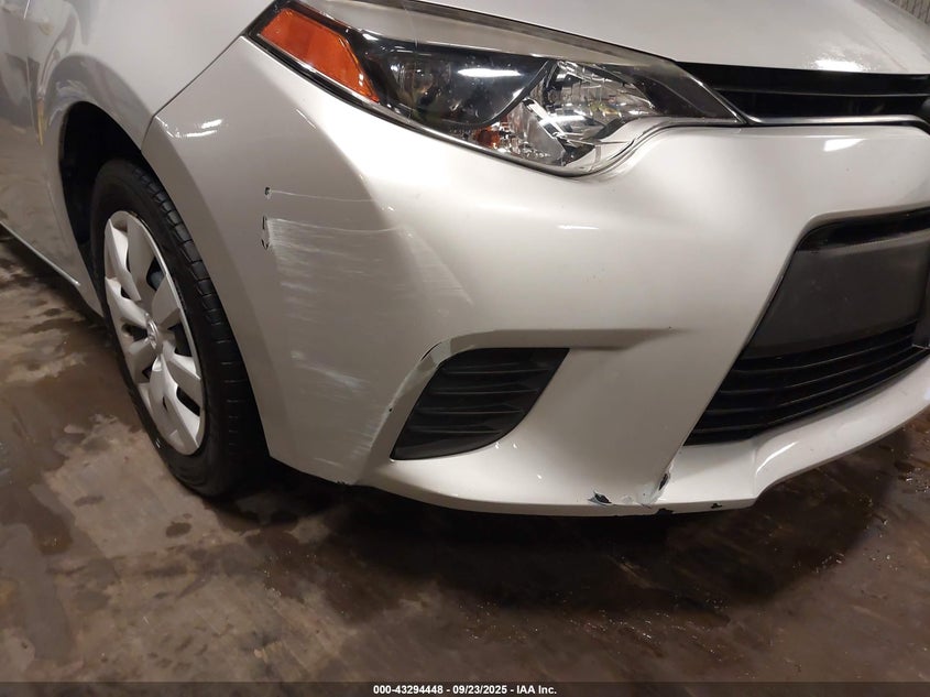 2015 Toyota Corolla Le VIN: 2T1BURHE7FC473555 Lot: 43294448