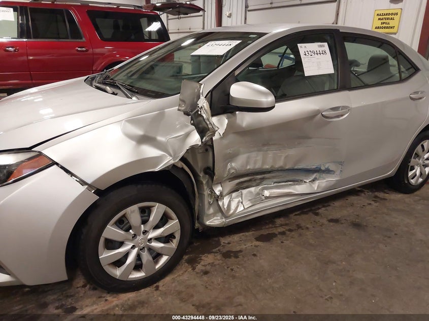 2015 Toyota Corolla Le VIN: 2T1BURHE7FC473555 Lot: 43294448