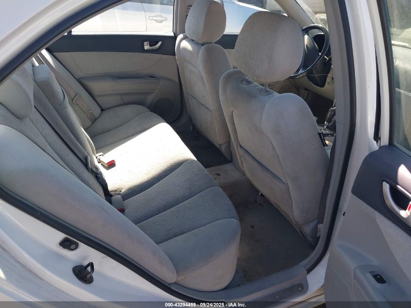 2006 Hyundai Sonata Gls VIN: 5NPEU46C76H139413 Lot: 43294459