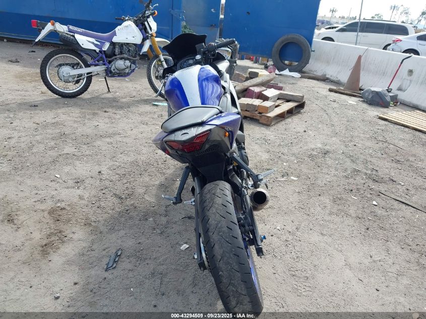 2015 Yamaha Yzfr3 VIN: MH3RH06Y8FK001232 Lot: 43294509