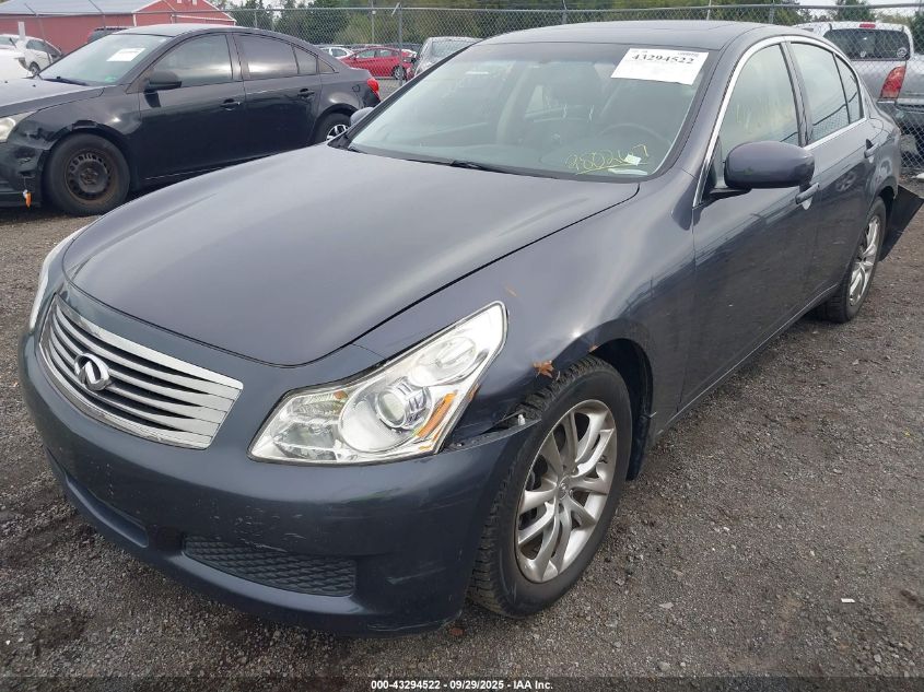 2008 Infiniti G35X VIN: JNKBV61F88M280267 Lot: 43294522