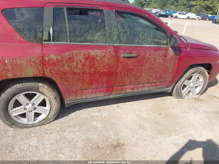 2007 Jeep Compass Sport VIN: 1J8FT47W57D118379 Lot: 43294540