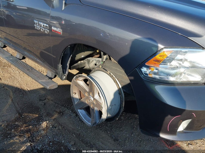 2018 Ram 1500 Express 4X2 6'4 Box VIN: 1C6RR6FT7JS160682 Lot: 43294562