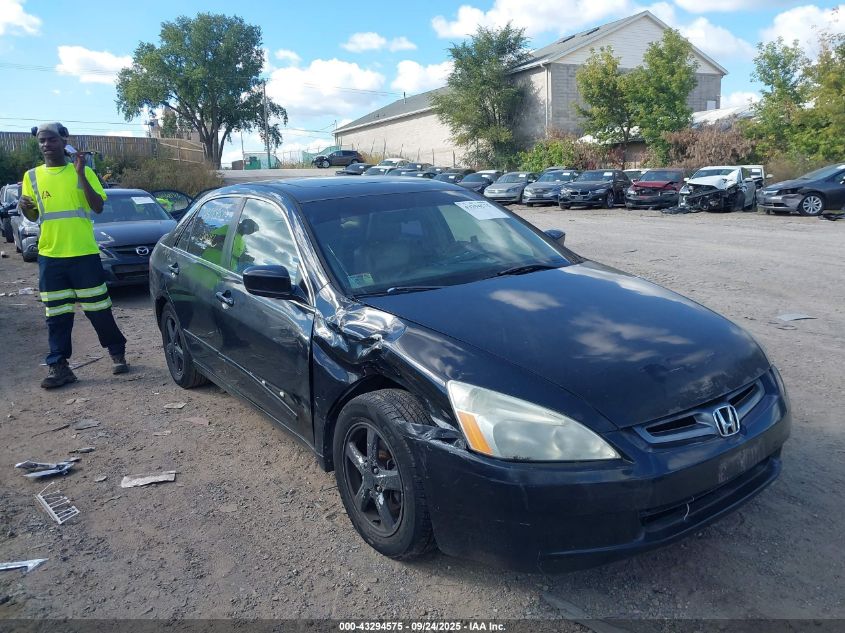 2004 Honda Accord 2.4 Ex VIN: 1HGCM56844A060022 Lot: 43294575