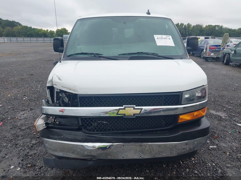 2021 Chevrolet Express Cargo Rwd 2500 Regular Wheelbase Wt VIN: 1GCWGAF71M1225544 Lot: 43294576