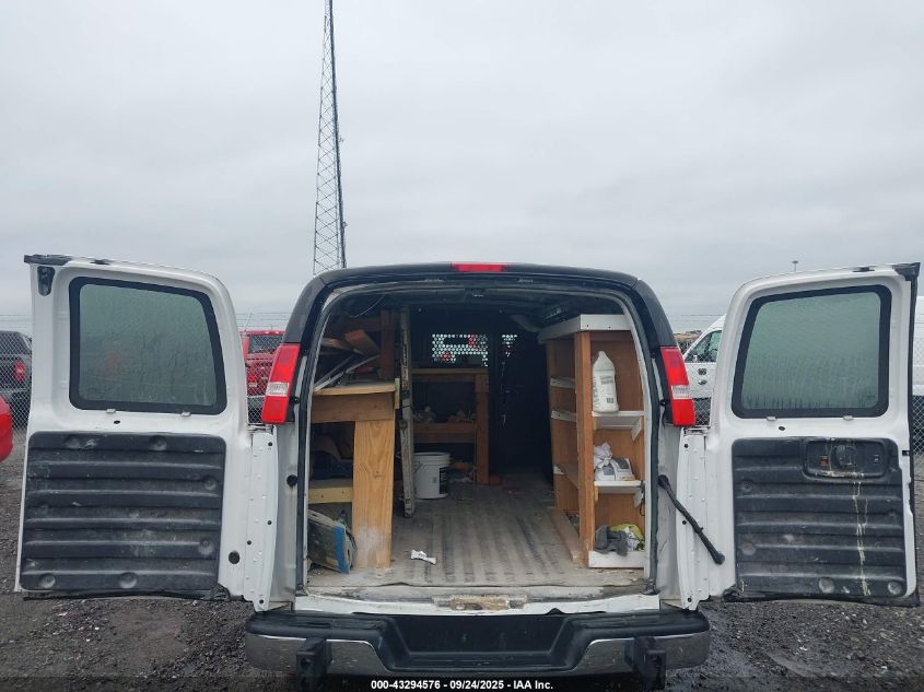 2021 Chevrolet Express Cargo Rwd 2500 Regular Wheelbase Wt VIN: 1GCWGAF71M1225544 Lot: 43294576