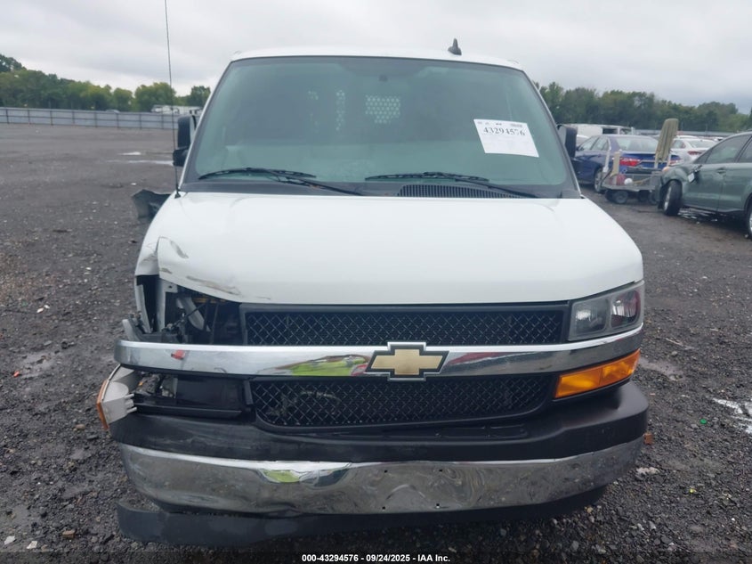 2021 Chevrolet Express Cargo Rwd 2500 Regular Wheelbase Wt VIN: 1GCWGAF71M1225544 Lot: 43294576