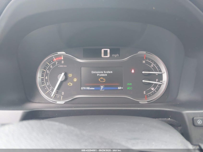 2019 HONDA RIDGELINE RTL-E - 5FPYK3F74KB010030