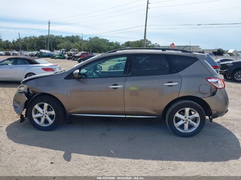 2009 Nissan Murano S VIN: JN8AZ18U69W011798 Lot: 43294596