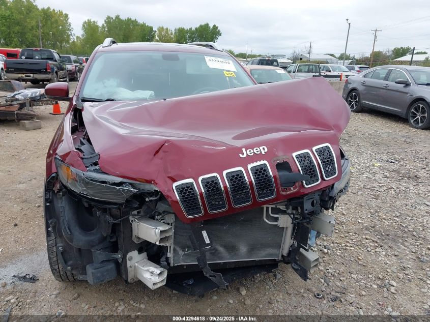 2019 Jeep Cherokee Limited 4X4 VIN: 1C4PJMDX5KD337835 Lot: 43294618