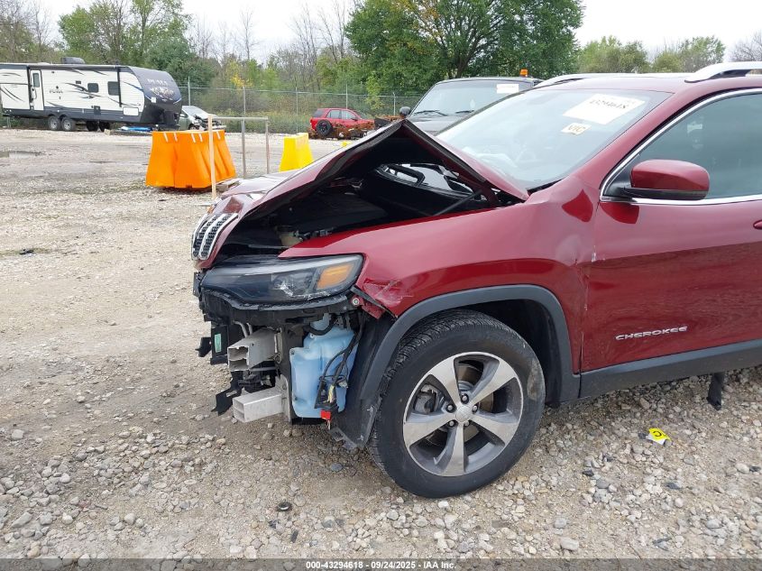 2019 Jeep Cherokee Limited 4X4 VIN: 1C4PJMDX5KD337835 Lot: 43294618