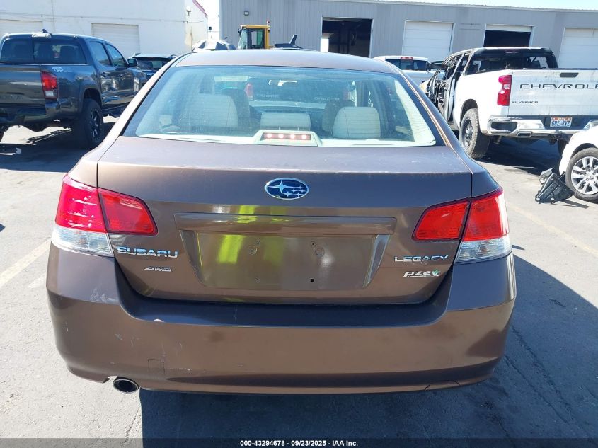 2012 Subaru Legacy 2.5I Premium VIN: 4S3BMBC6XC3013656 Lot: 43294678