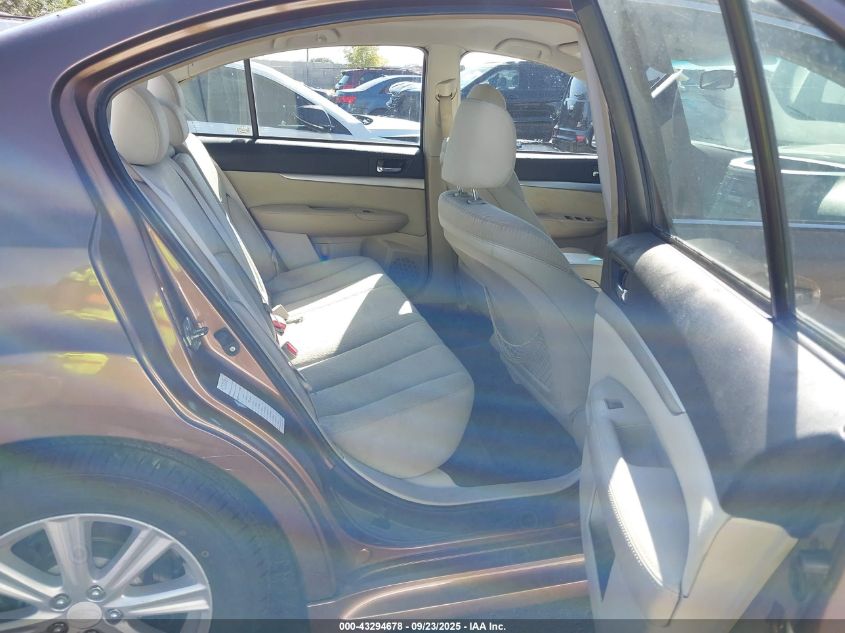 2012 Subaru Legacy 2.5I Premium VIN: 4S3BMBC6XC3013656 Lot: 43294678