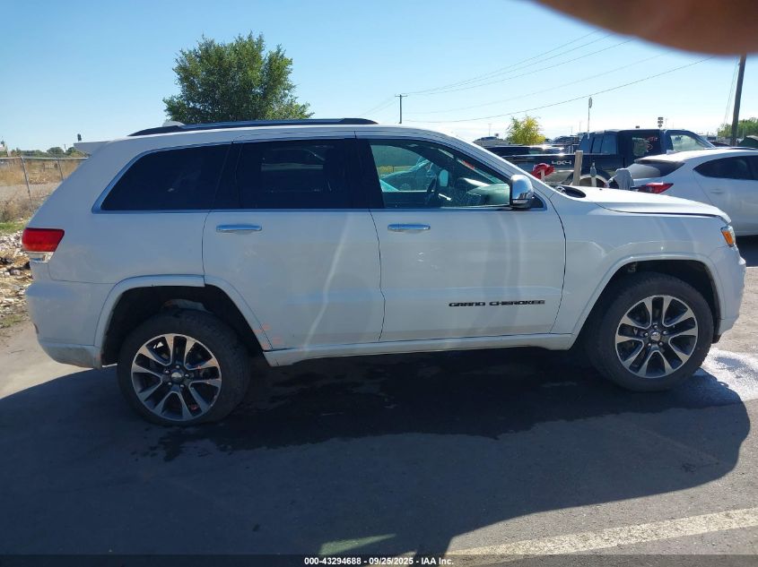 2018 Jeep Grand Cherokee Overland 4X4 VIN: 1C4RJFCG7JC324708 Lot: 43294688