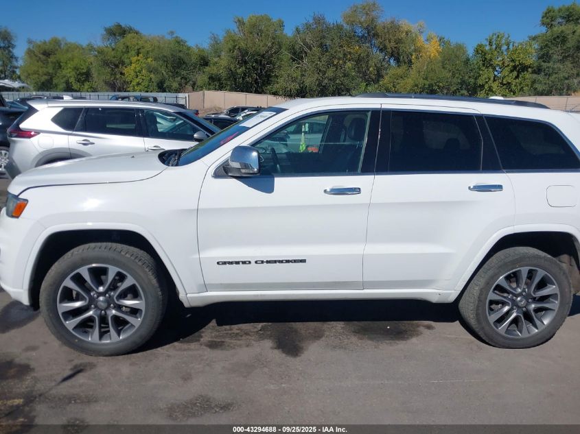 2018 Jeep Grand Cherokee Overland 4X4 VIN: 1C4RJFCG7JC324708 Lot: 43294688