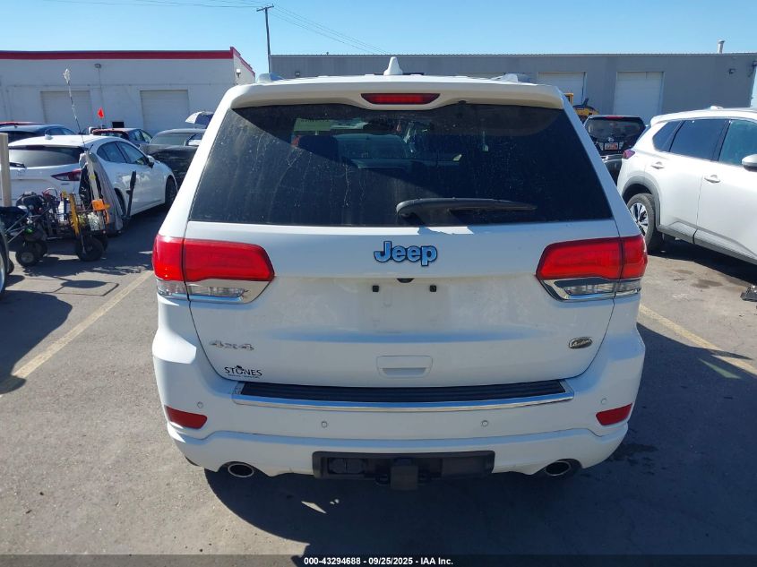 2018 Jeep Grand Cherokee Overland 4X4 VIN: 1C4RJFCG7JC324708 Lot: 43294688