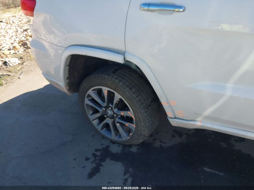 2018 Jeep Grand Cherokee Overland 4X4 VIN: 1C4RJFCG7JC324708 Lot: 43294688