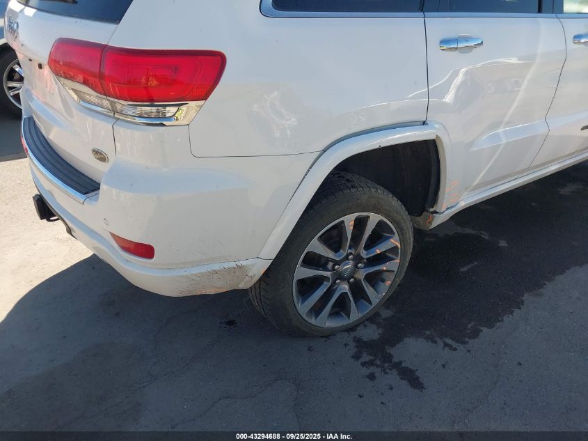 2018 Jeep Grand Cherokee Overland 4X4 VIN: 1C4RJFCG7JC324708 Lot: 43294688