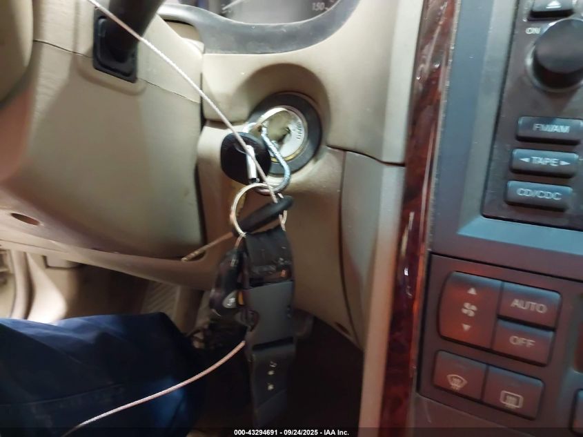 2004 Kia Optima Ex V6/Lx V6 VIN: KNAGD128345303646 Lot: 43294691