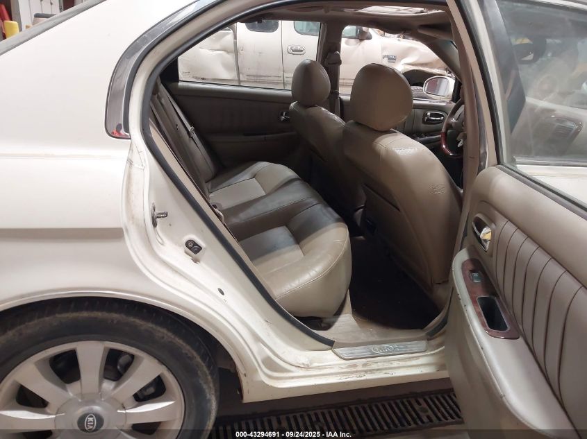 2004 Kia Optima Ex V6/Lx V6 VIN: KNAGD128345303646 Lot: 43294691