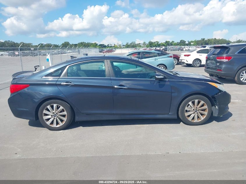 2014 Hyundai Sonata Limited VIN: 5NPEC4AC8EH924323 Lot: 43294724