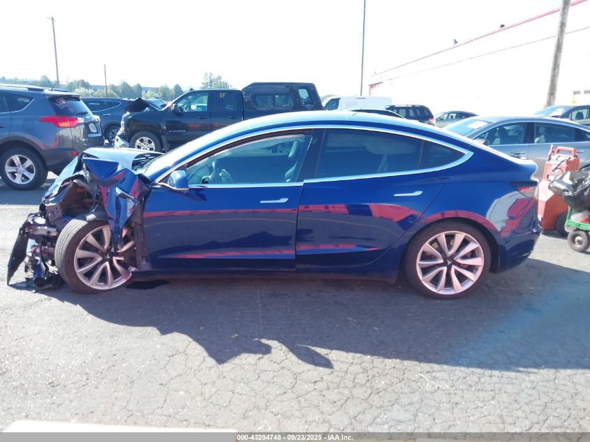 2018 Tesla Model 3 Long Range/Performance VIN: 5YJ3E1EB4JF187342 Lot: 43294748
