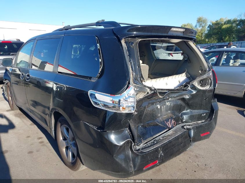 2011 Toyota Sienna Le V6 VIN: 5TDKK3DC5BS050868 Lot: 43294753