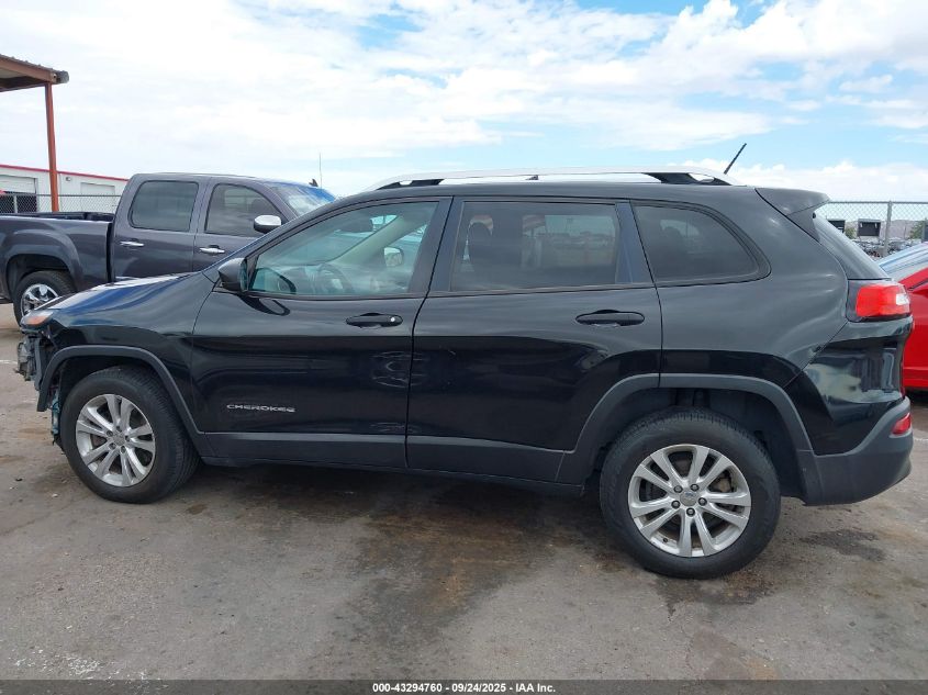 2015 Jeep Cherokee Sport VIN: 1C4PJLAB1FW657845 Lot: 43294760