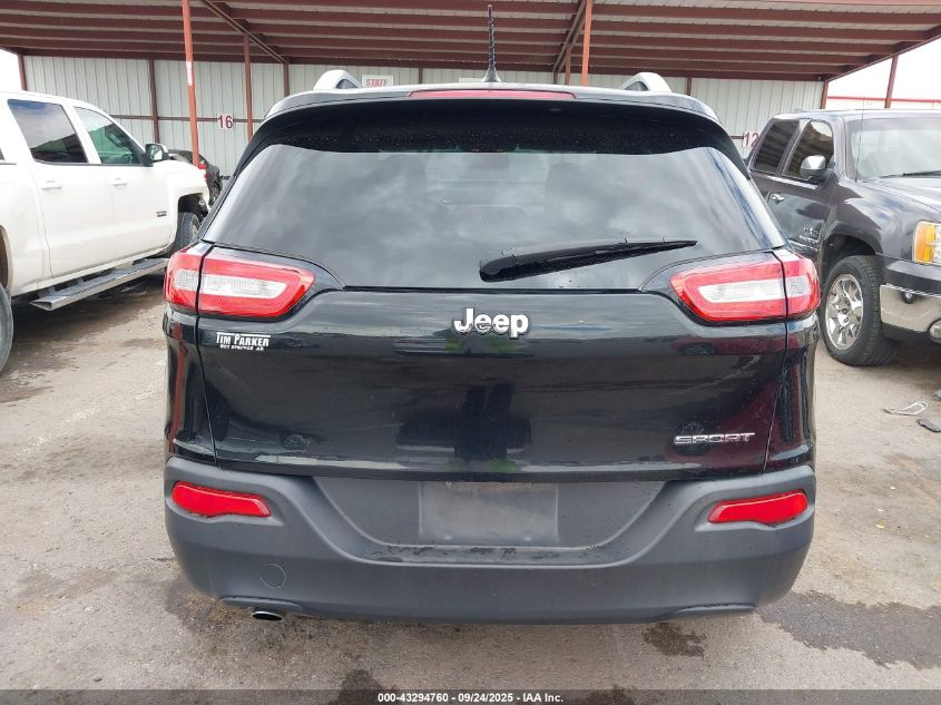 2015 Jeep Cherokee Sport VIN: 1C4PJLAB1FW657845 Lot: 43294760