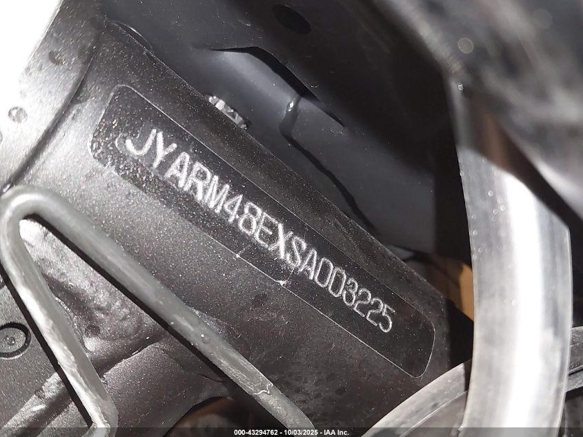 2025 Yamaha Mtn690 VIN: JYARM48EXSA003225 Lot: 43294762