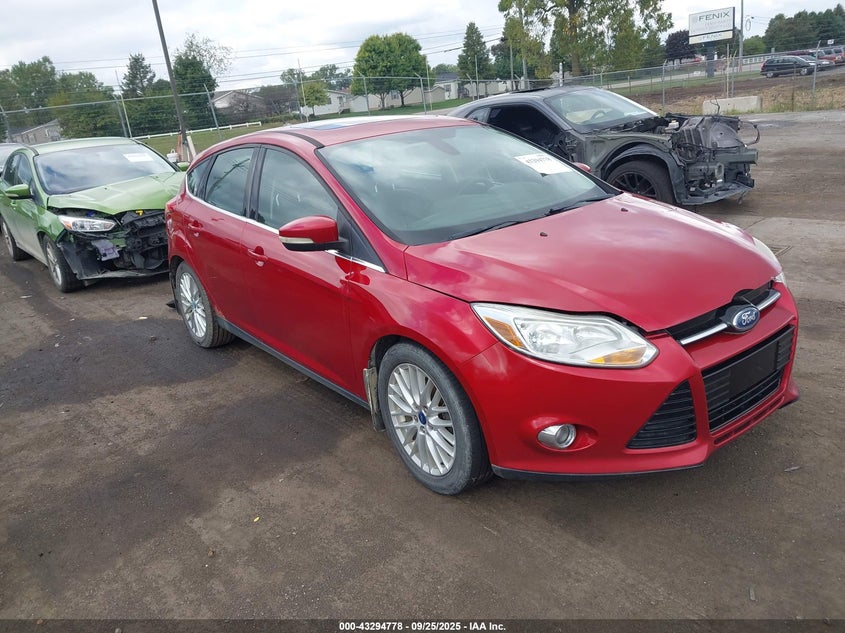 1FAHP3M29CL312046 2012 Ford Focus Sel auction photo 1
