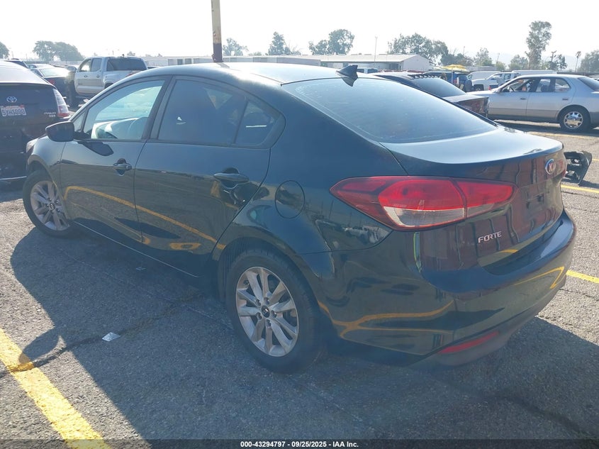 Vin: 3kpfl4a70he017064, lot: 43789404, kia forte lx 20173