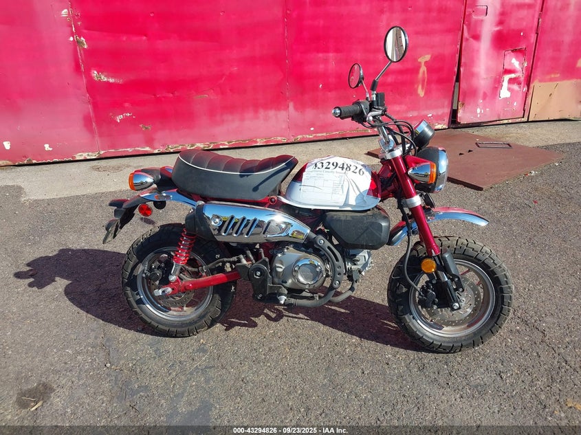 VIN MLHJB0217K5002139 2019 HONDA Z125 M