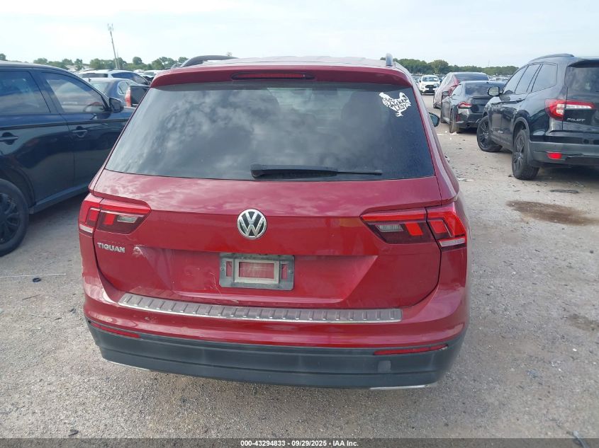 2019 Volkswagen Tiguan 2.0T S VIN: 3VV1B7AXXKM075633 Lot: 43294833