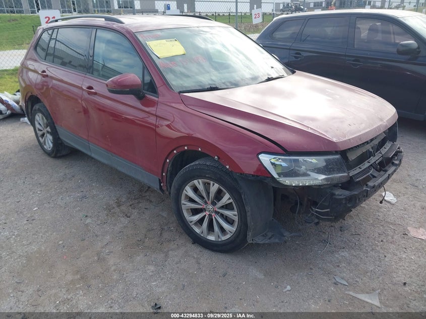 2019 VOLKSWAGEN TIGUAN 2.0T S - 3VV1B7AXXKM075633