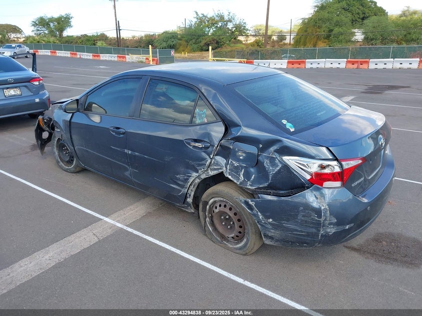 2016 Toyota Corolla Le