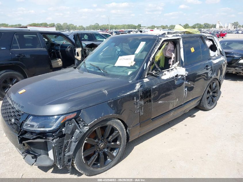 2021 Land Rover Range Rover Westminster VIN: SALGS2RU5MA427208 Lot: 43294853