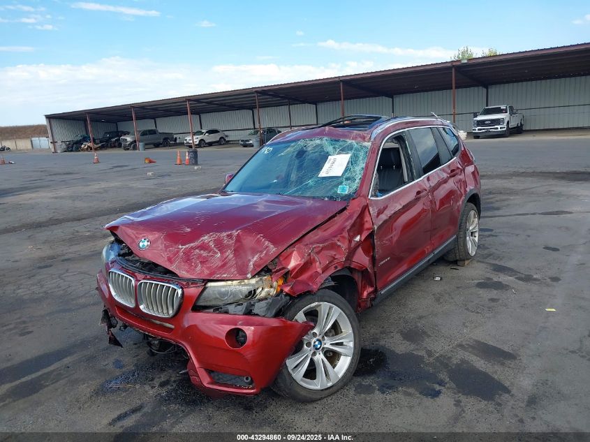 2011 BMW X3 xDrive35I VIN: 5UXWX7C56BLT78233 Lot: 43294860