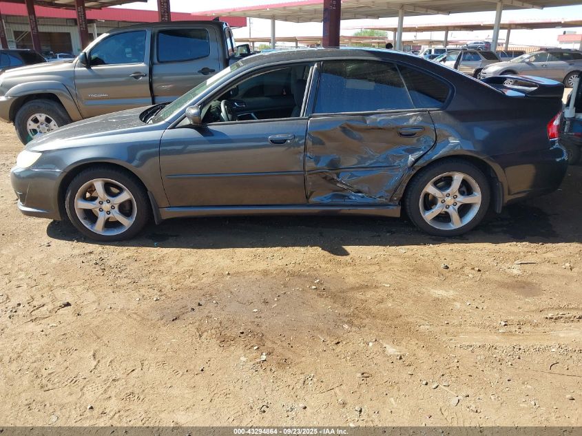 2009 Subaru Legacy 2.5I VIN: 4S3BL616997236351 Lot: 43294864