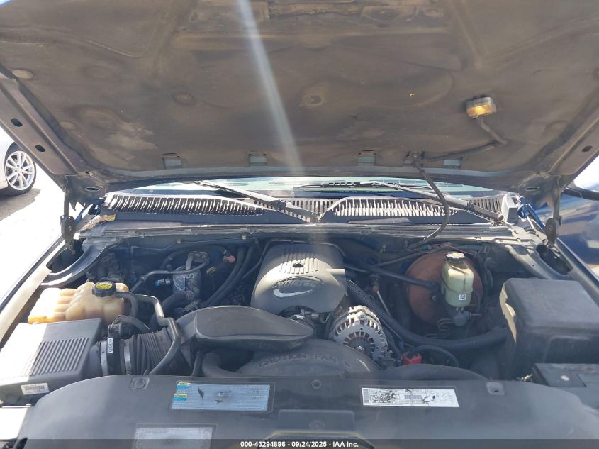 2001 Chevrolet Silverado 1500 Ls VIN: 2GCEC19V011395207 Lot: 43294896