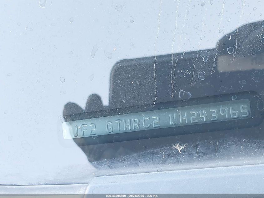 2021 Subaru Crosstrek Sport VIN: JF2GTHRC2MH243965 Lot: 43294899