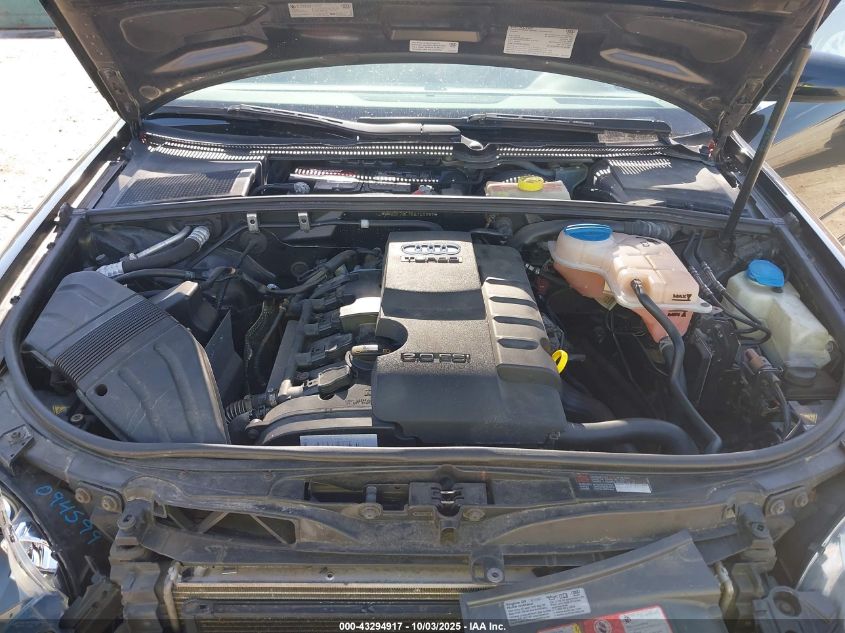 2008 Audi A4 2.0T/2.0T Special Edition VIN: WAUDF78E78A140297 Lot: 43294917