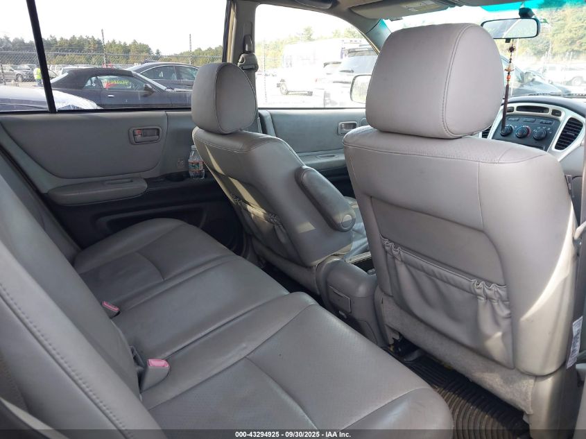 2007 Toyota Highlander V6 VIN: JTEEP21A770200531 Lot: 43294925