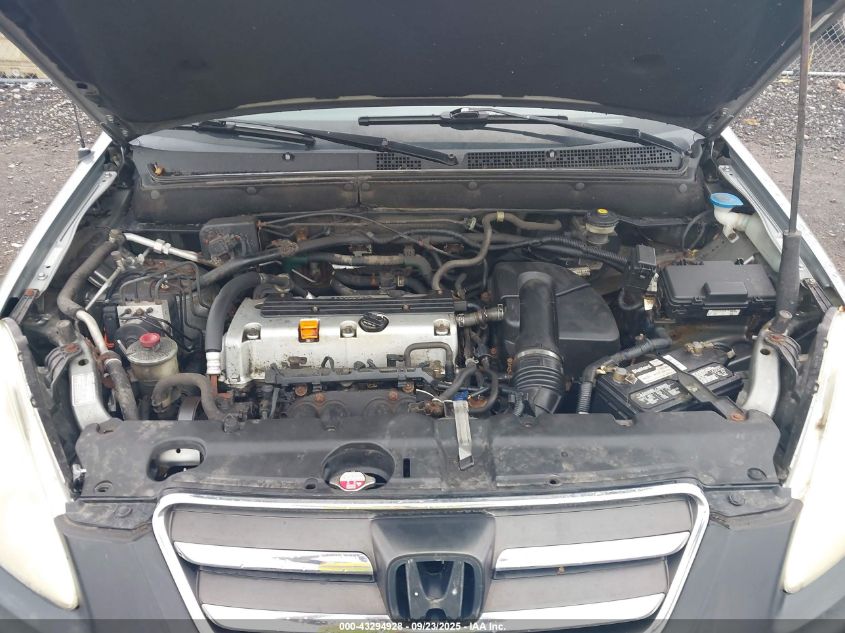 2006 Honda Cr-V Lx VIN: SHSRD78556U434521 Lot: 43294928