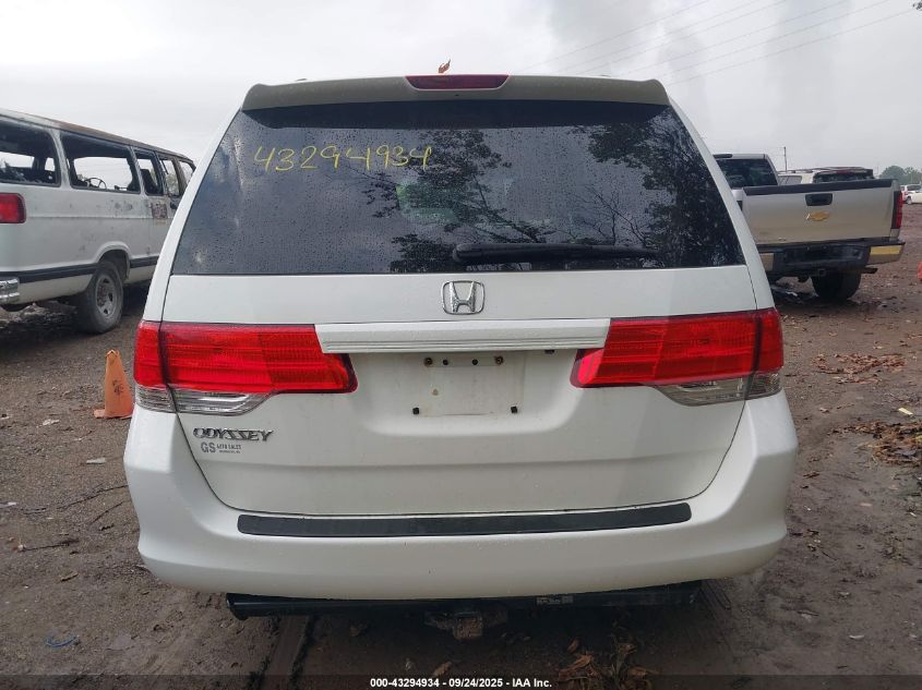 2009 Honda Odyssey Ex-L VIN: 5FNRL38779B053925 Lot: 43294934