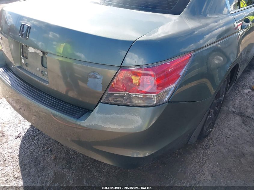 2009 Honda Accord 2.4 Ex-L VIN: 1HGCP268X9A098626 Lot: 43294949